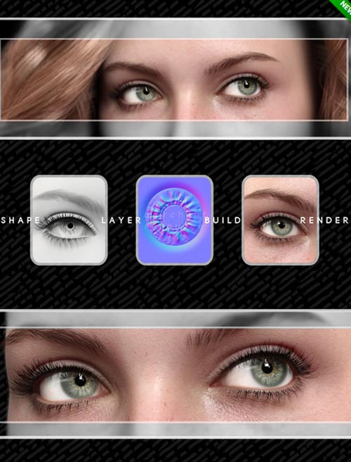 Natural Eyes 9 Merchant Resource for Genesis 9