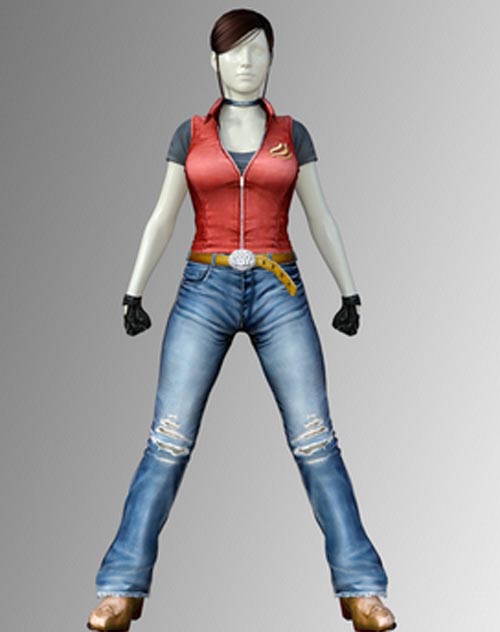 RE Claire CV Outfit for Genesis 8 Female