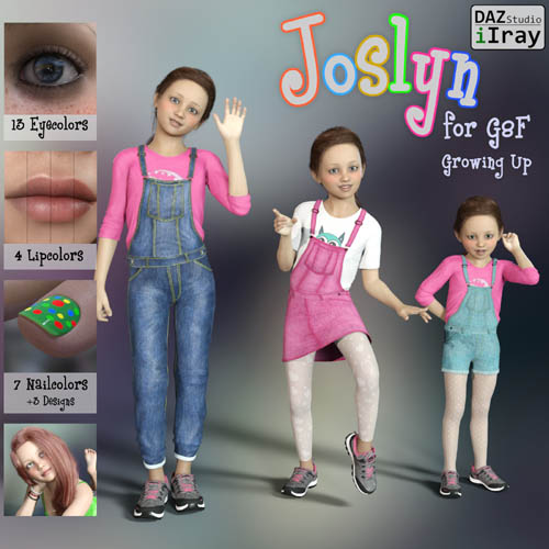 Joslyn for Genesis 8 Female Growing Up IRAY - G8F