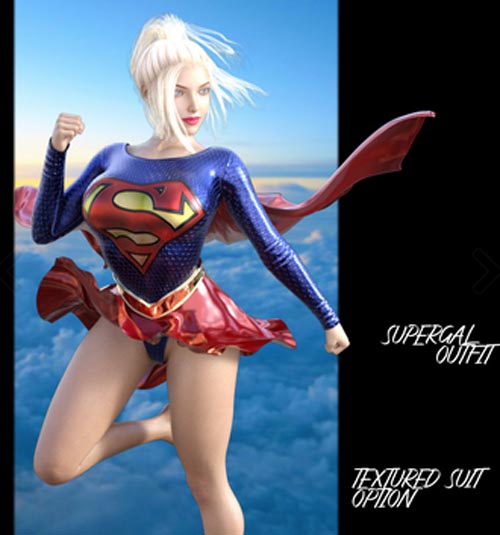 SuperGal Outfit G8F/G8.1F