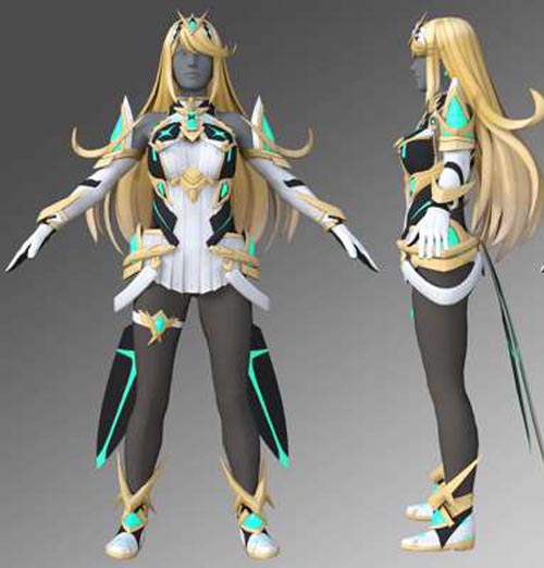 SSBB Mythra Outfit for Genesis 8 Female (Patreon)