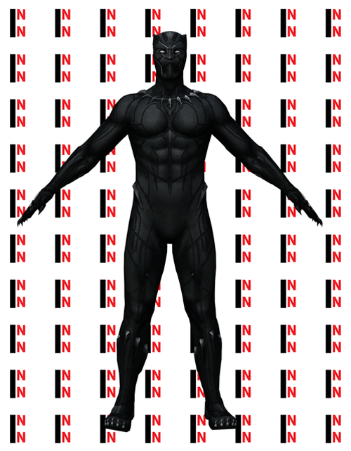 MCU Black Panther Outfit For Genesis 8 Male