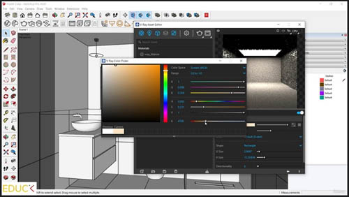 Udemy - SketchUp V-Ray Visualization Course for Interior Design