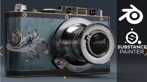 Blender Market - Creating A Vintage Camera In Blender And Substance Painter