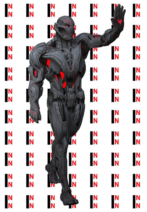 Ultron Suit For Genesis 8 Male