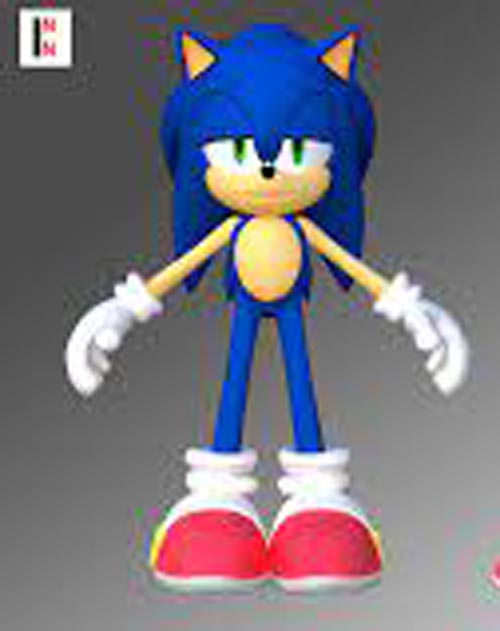 Sonic the Hedgehog for DazStudio (Freebie)