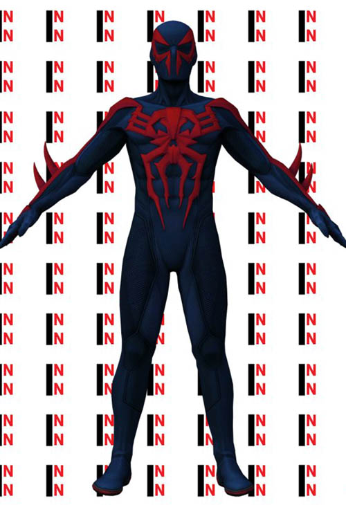 Spiderman 2099 Suit For Genesis 8 Male