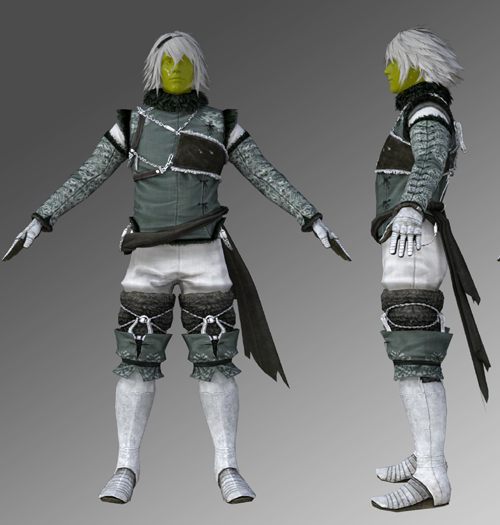 Nier 2B Brother Outfit for Genesis 8 Male