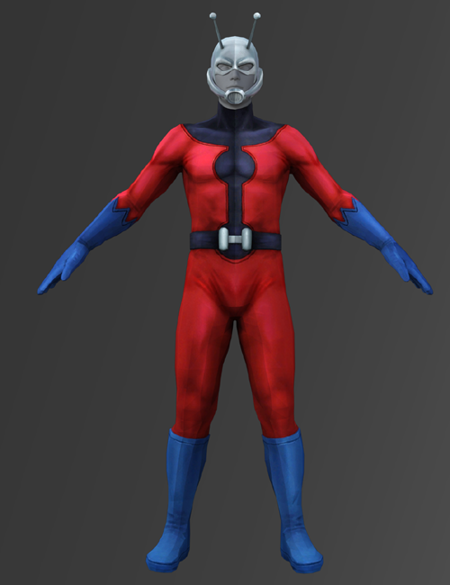 MCU Ant-Man Outfit for Genesis 8 Male