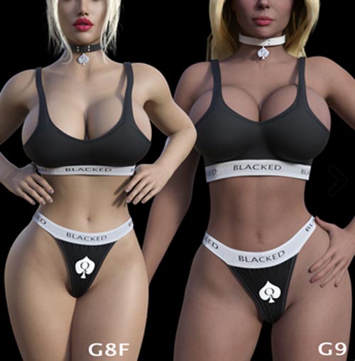 Queen of Spades Bikini G9/G8.1F/G8F