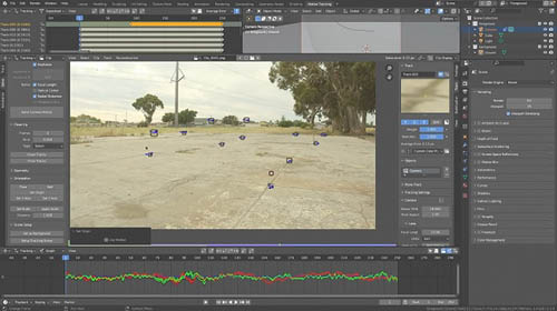 Skillshare - Blender 3D Camera Tracking Masterclass