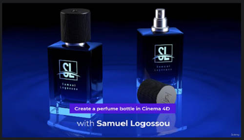 Udemy - Create a perfume bottle in Cinema 4D