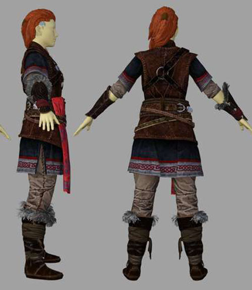 AC Viking Outfit for Genesis 8 Female