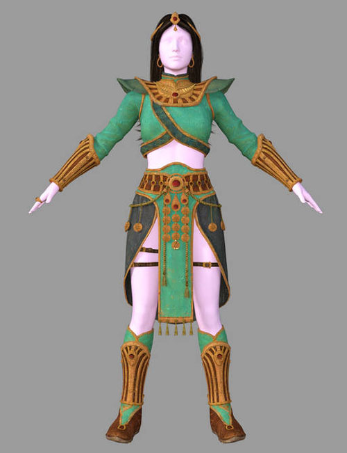 Diablo II Sorceress for Genesis 8 Female