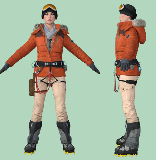 RoT Expedition Outfit for Genesis 8 Female