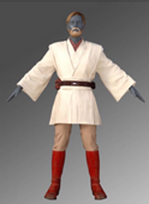 Obi-Wan Kenobie Outfit For Genesis 8 Male