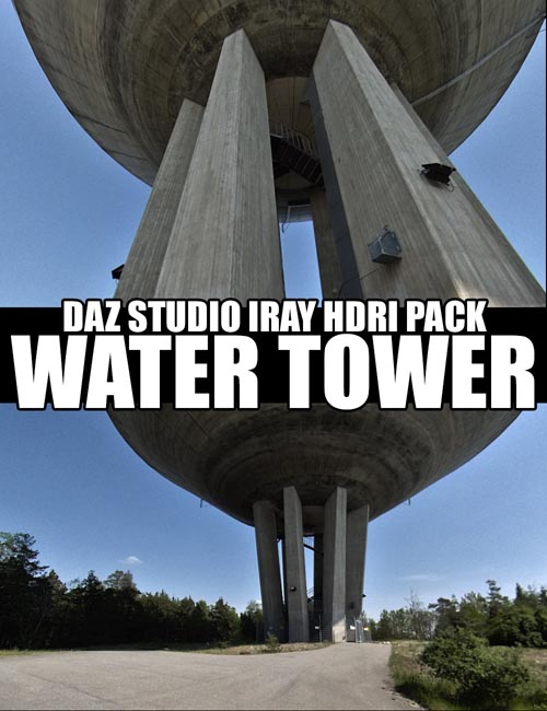 Water Tower - DAZ Studio Iray HDRI Pack
