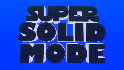 Blender Addon – SUPER Solid Mode
