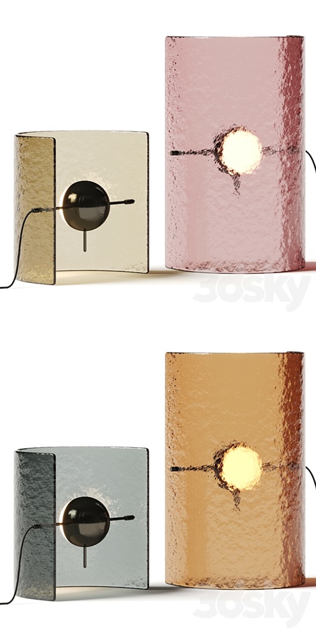 Gallotti & Radice Bonfire Table Lamps