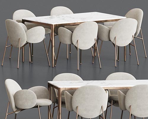 Ola Chair Canto Table Dining Set