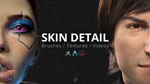 Artstation - Skin Details Kit V1.3
