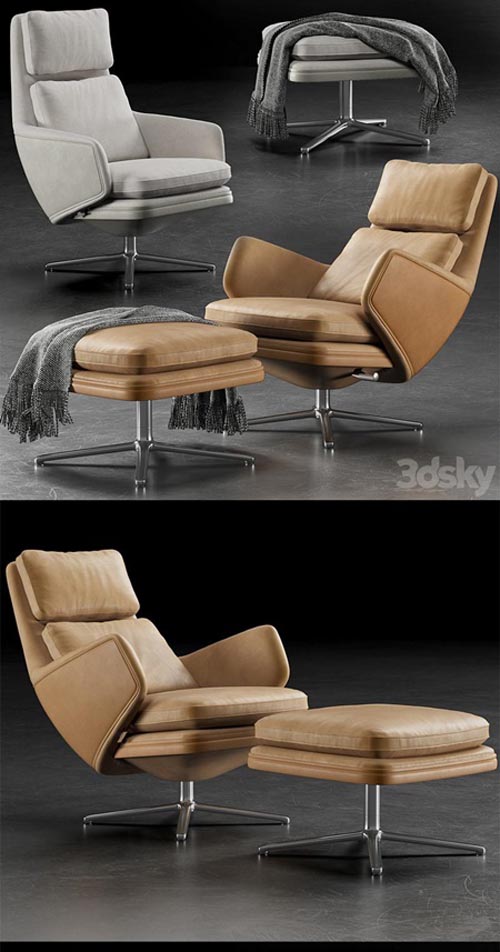 Vitra Grand Relax - 3D Model