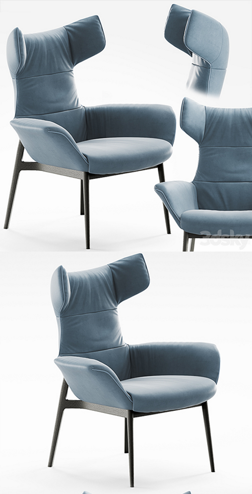 Natuzzi Aura - 3D Model