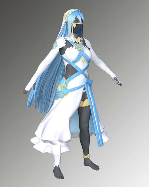 FEW Azura Outfit for Genesis 8 Female