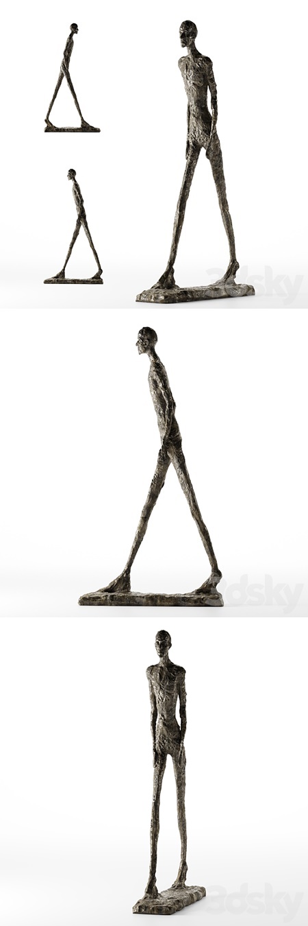 Alberto Giacometti, WALKING MAN I