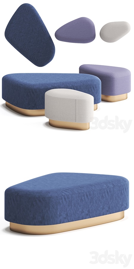 Island Pouf by Saba Italia