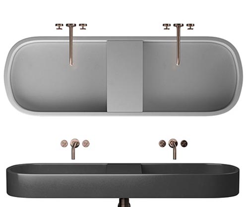 Sink Kast Aura Double Basin