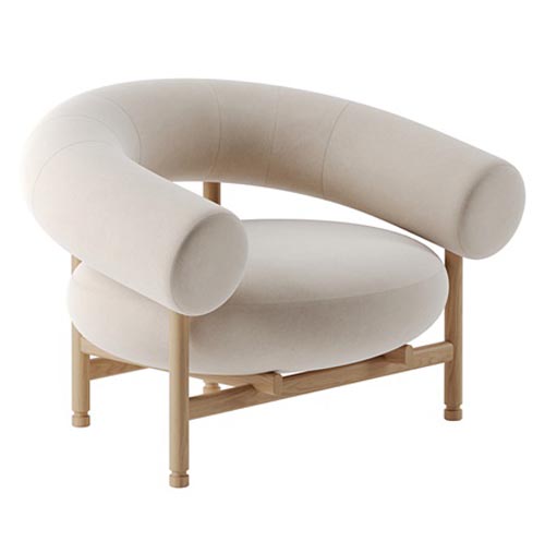 Loop Lounge Chair by Wewood