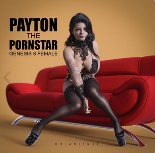 Payton The Pornstar for Genesis 8 Female
