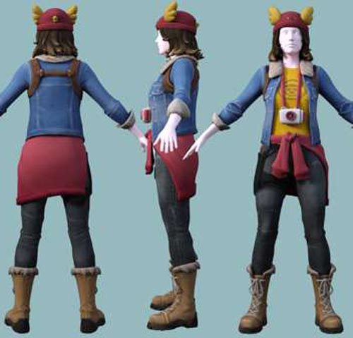 Fortnite Skye Outfit for Genesis 8 Female