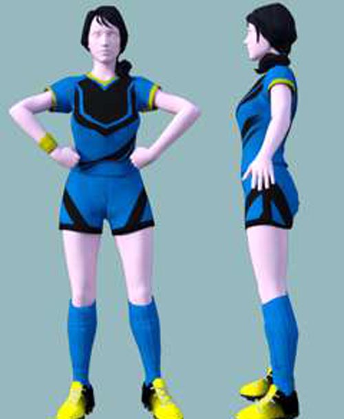 Fortnite Clincal Crosser Outfit for Genesis 8 Female