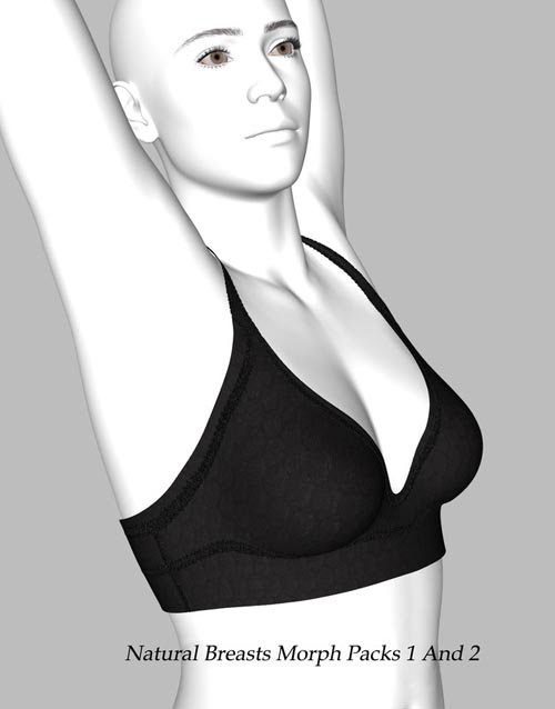 Natural Breast Morph for Genesis 9 (Pack 1 + Pack 2 Combined)
