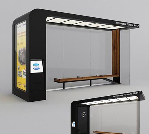 Bus Stop - 3D Model