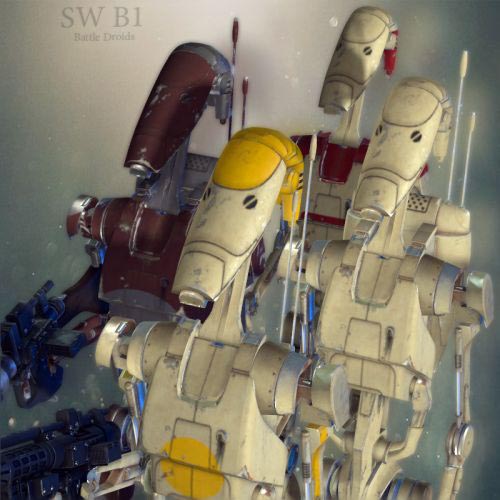 SW B1 Battle Droids