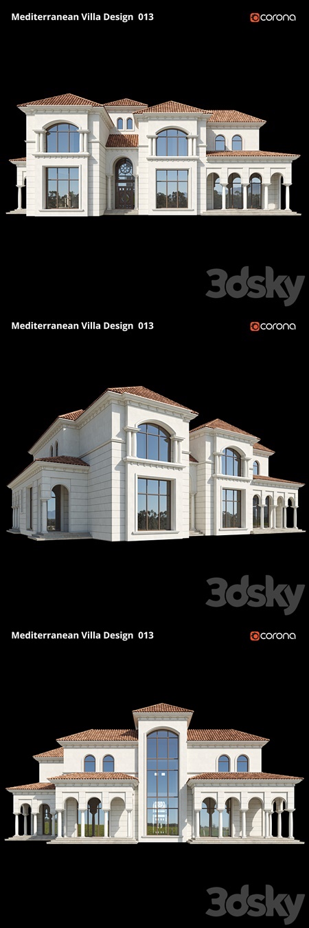 Mediterranean Villa Design 013