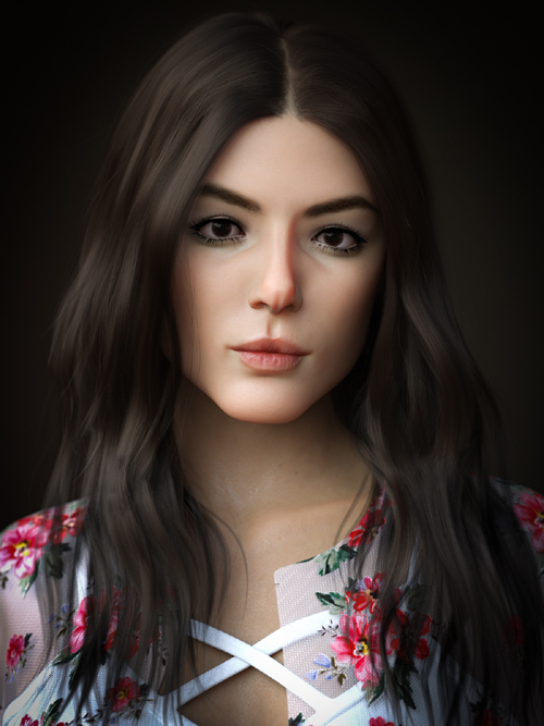 Everette For Genesis 8.1 Female