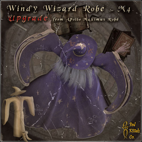 M4 Windy Wizard Robe UP