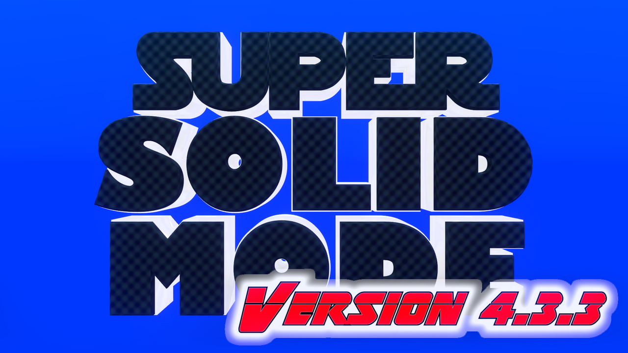 [UPDATED]Blender Addon SUPER-Solid-Mode V4.3.3