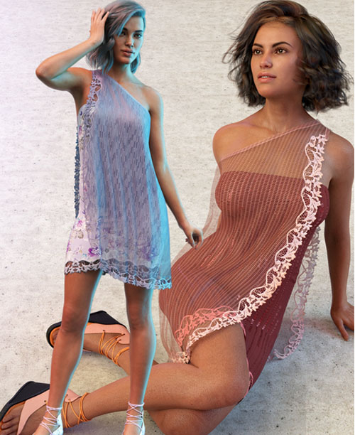  dForce SoftWind Outfit for Genesis 8 Females 