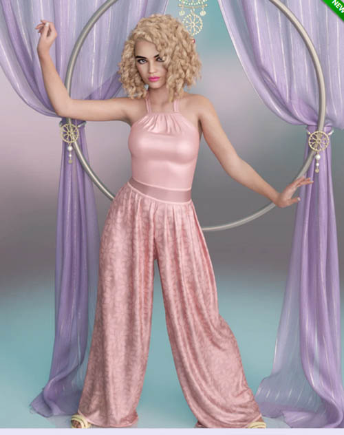 dForce Hayden Outfit for Genesis 8.1 Females