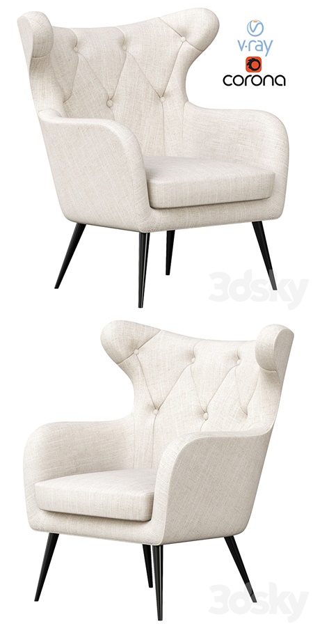 Bouck Wingback Chair