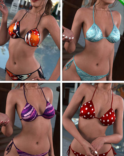 OOT Tied Bikini Elysium Texture Add-On