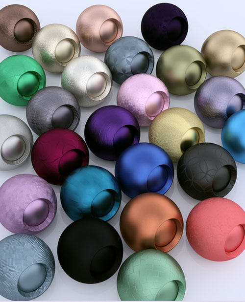 Metallic Paint Shader Presets for Daz Studio