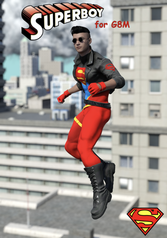 Superboy Outfit for G8M