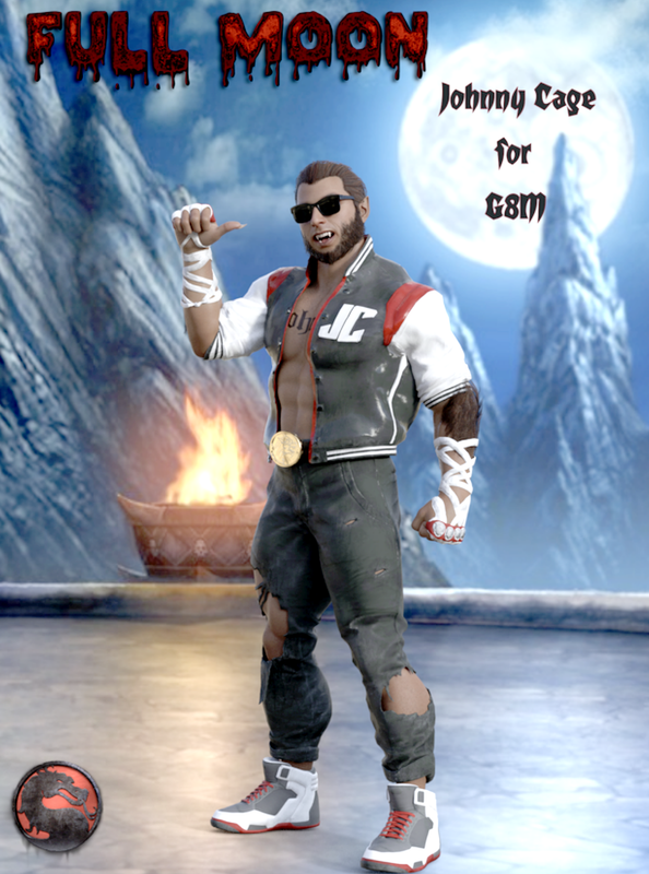 Full Moon Johnny Cage for G8M