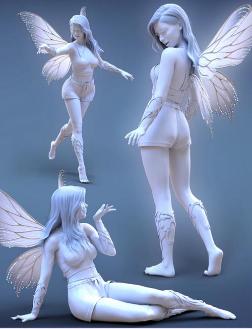 iV Fairy Magic Poses for Genesis 8 Female(s)